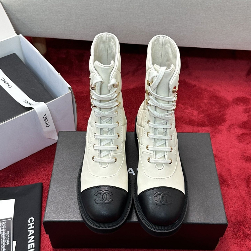 Ch*el leather shoes